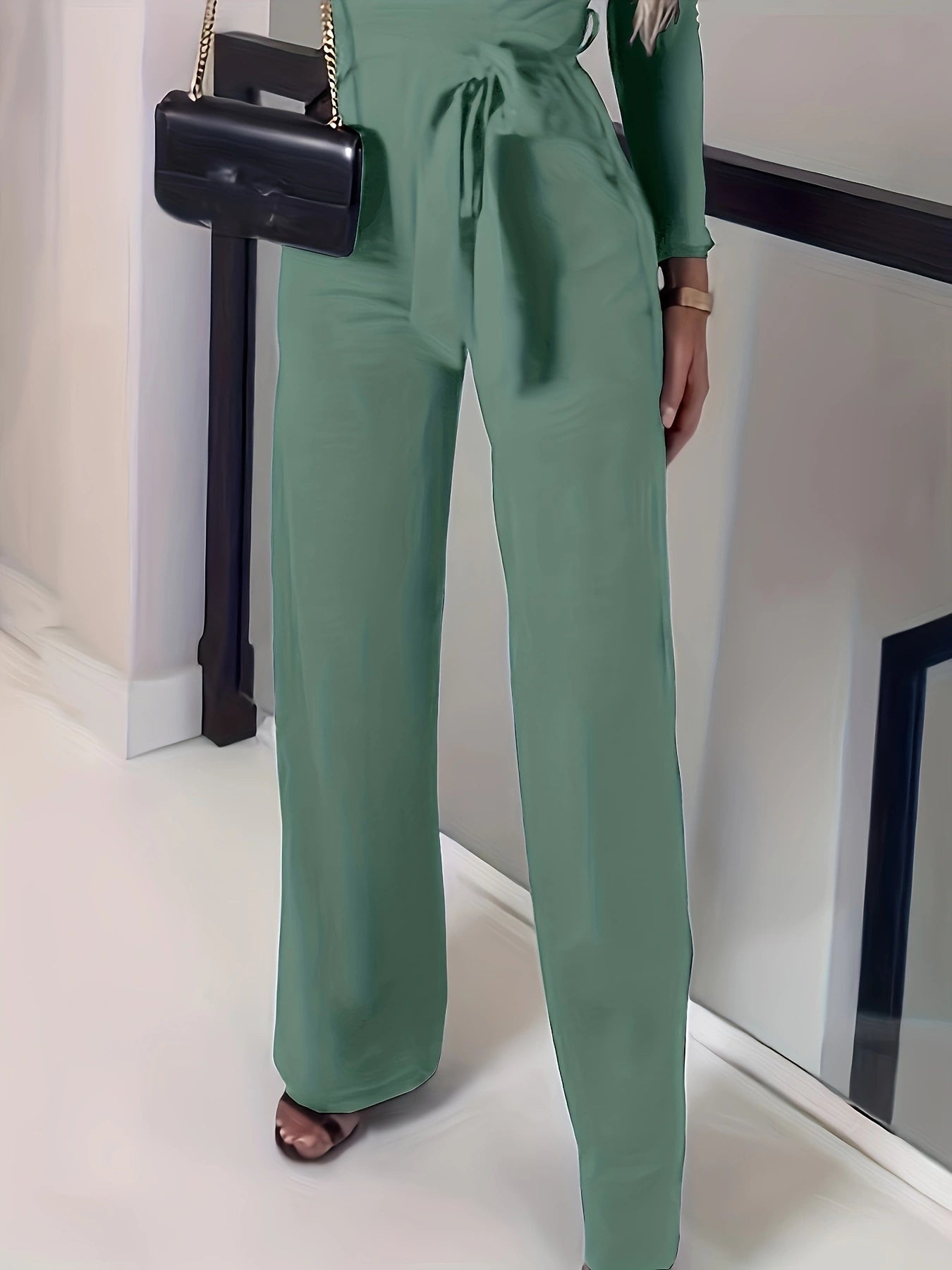 Anastasia - Casual Solid Color Jumpsuit